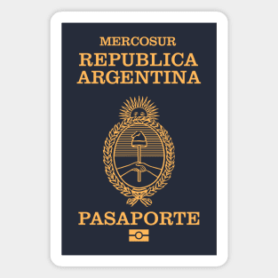 Argentina passport Magnet